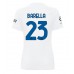 Inter Milan Nicolo Barella #23 Bortedrakt Dame 2023-24 Korte ermer